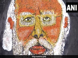 पीएम मोदी के जन्मदिन पर आर्टिस्ट ने दिया खास तोहफा, अनाज से बनाई प्रधानमंत्री की 8 फुट लंबी तस्वीर - देखें Photos पीएम मोदी के जन्मदिन पर आर्टिस्ट ने दिया खास तोहफा, अनाज से बनाई प्रधानमंत्री की 8 फुट लंबी तस्वीर - देखें Photos