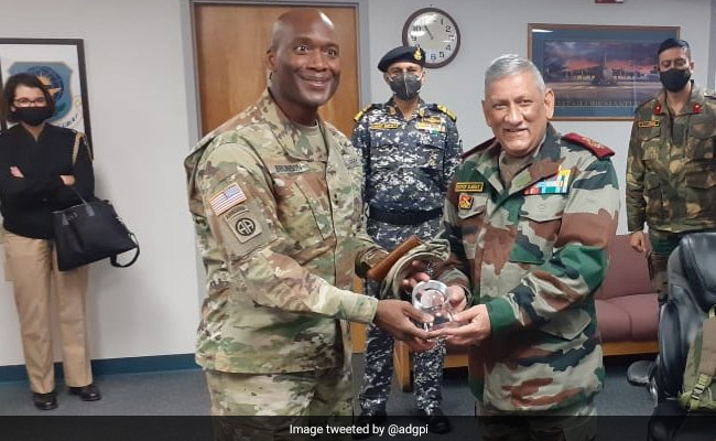 General Bipin Rawat, Top US Official Discuss Defence Cooperation