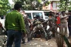 Video: Army Jawan Thrashed Mercilessly By Jharkhand Cops Over Mask Video: Army Jawan Thrashed Mercilessly By Jharkhand Cops Over Mask