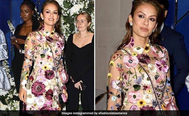 Natasha Poonawalla In A Rs 8 Lakh Floral Dress Carries Not One But Two Rs 2 Lakh Phone Cases