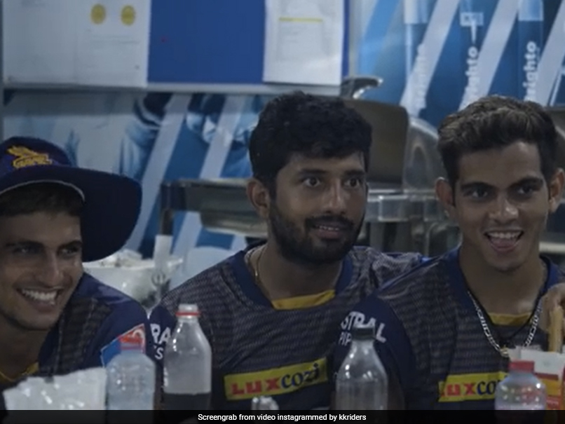 Watch: KKR's Dressing Room Scenes After "Emphatic Win" Over RCB In Abu Dhabi