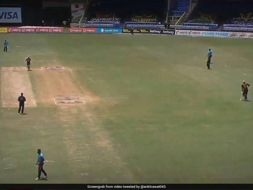 Watch: Kieron Pollard's Bizarre Protest Against Umpire's Decision During CPL Match