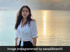 मालदीव में सनसेट का मजा ले रही हैं सारा अली खान, शेयर की खूबसूरत तस्वीर