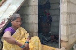 Homeless Family Of Four In Telangana Lives In Toilet Homeless Family Of Four In Telangana Lives In Toilet