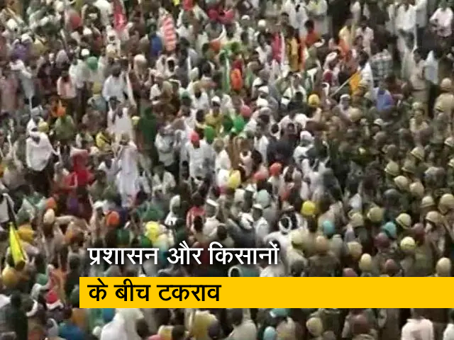 करनाल में किसान नेता राकेश टिकैत और योगेंद्र यादव को हिरासत में लिया गया