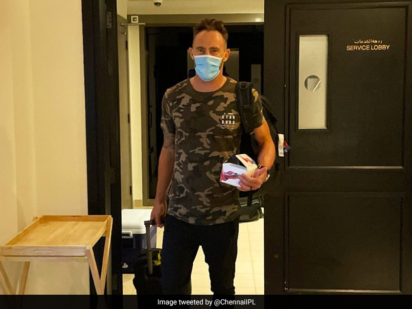 "3x The Excitement": CSK Stars Faf Du Plessis, Dwayne Bravo, Imran Tahir Arrive In UAE For IPL 2021 Resumption