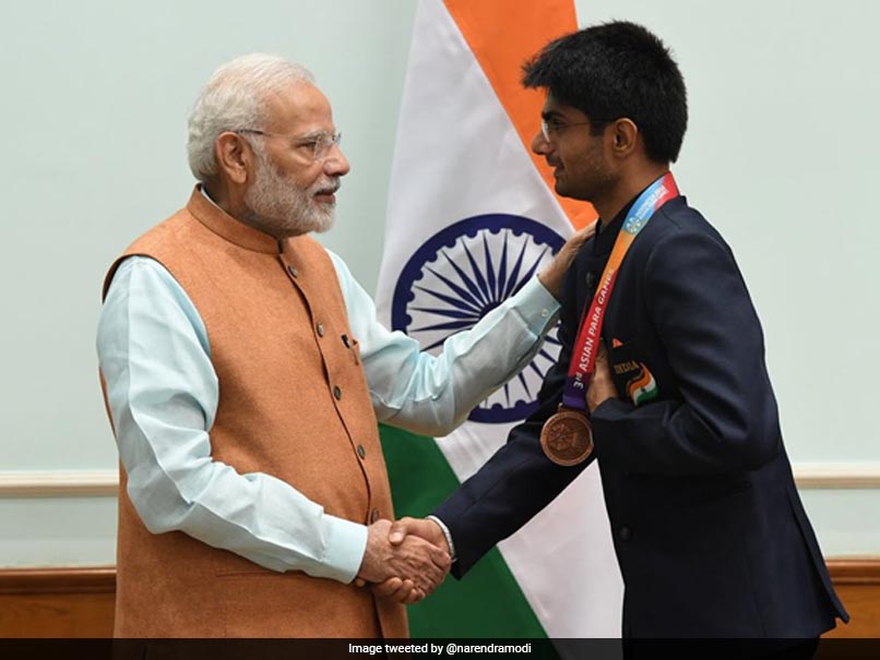 "Fantastic Confluence Of Service And Sports": PM Modi To Suhas Yathiraj