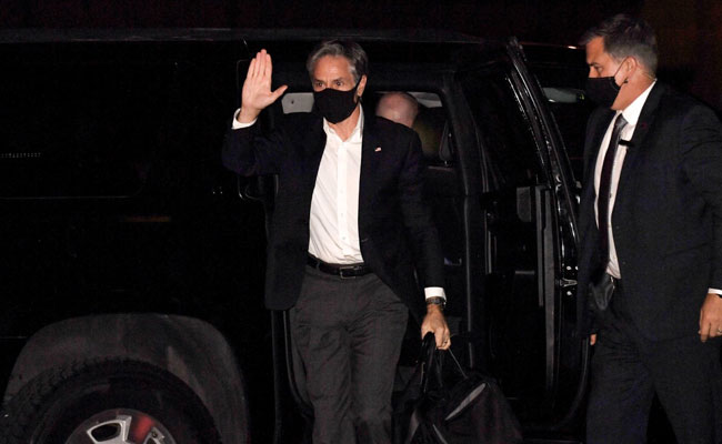 US Secretary Of State Arrives In Doha For Talks On Afghan Crisis With Qatar