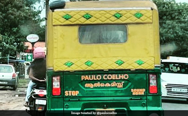 'Alchemist' Autorickshaw In Kerala Gets A Shout-Out From Paulo Coelho