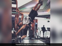 Sonu Sood Nails The Human Flag Pose On A Pole In Throwback Clip. "Wow," Says The Internet Sonu Sood Nails The Human Flag Pose On A Pole In Throwback Clip. "Wow," Says The Internet