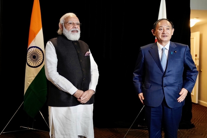 PM, Japanese Counterpart Hold Talks In US Ahead Of Quad Meet