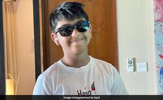"So Grown Up," Writes Kajol In Her Birthday Post For Son Yug