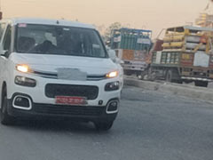 Citroen Berlingo Spotted Testing In India Again