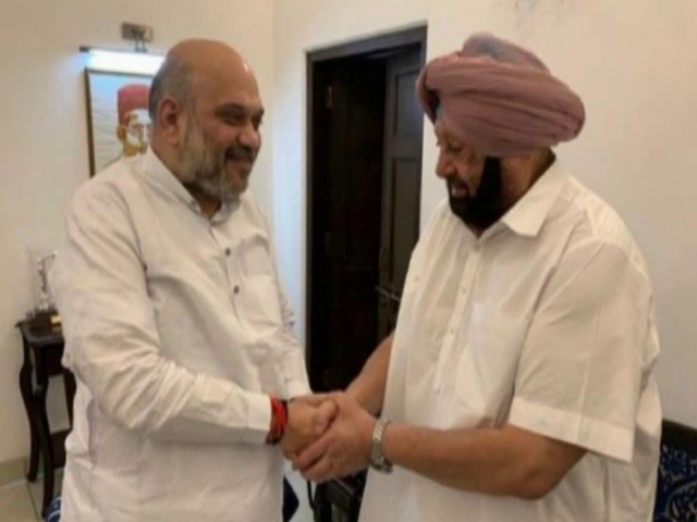 Captain Says Amit Shah Meet On Farm Crisis Amid Buzz That He'll Switch