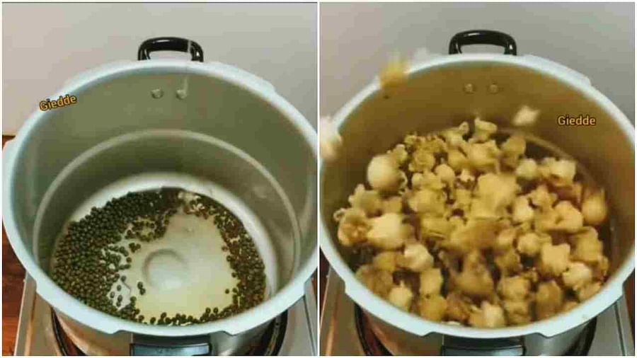 मूंग दाल से बना दिया शानदार पॉपकॉर्न, वीडियो देख लोगों ने कहा- देश के विकास में आपका योगदान सराहनीय है