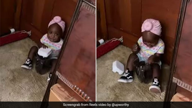 Watch: Dad Catches Daughter Stealing Cookie Jar, Her Reaction Is Too Cute To Miss