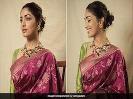 Yami Gautam Spells Elegance In Every Language In A Beautiful Bright Pink <i>Benarasi Saree</i> Yami Gautam Spells Elegance In Every Language In A Beautiful Bright Pink <i>Benarasi Saree</i>