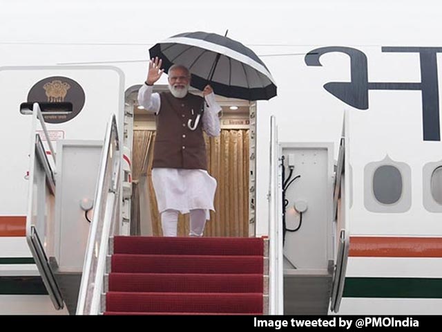 PM Modi Arrives In Washington Ahead Of Quad, UN Address