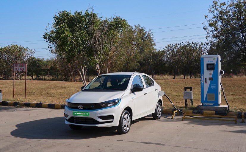 Tata Xpres-T Electric Sedan Launched For Fleet Customers; Prices Start At Rs. 9.54 Lakh Tata Xpres-T Electric Sedan Launched For Fleet Customers; Prices Start At Rs. 9.54 Lakh