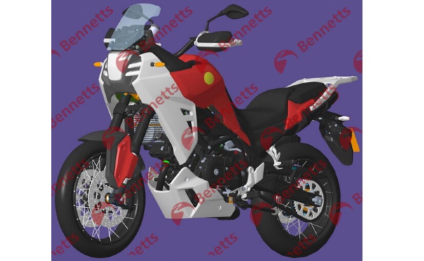 Benelli V-Twin Adventure Bike Revealed In Design Patents Benelli V-Twin Adventure Bike Revealed In Design Patents