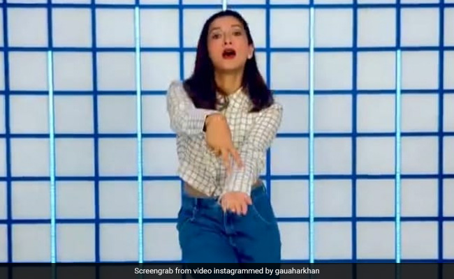 Gauahar Khan ने अंग्रेजी सॉन्ग पर किया जोरदार डांस, देख फैन्स के यूं आए रिएक्शन...देखें Video