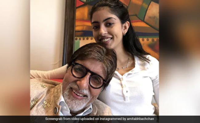 A List Of Reasons Why Amitabh Bachchan "Admires" Granddaughter Navya Naveli Nanda