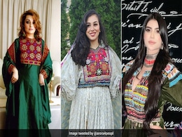 Afghan Women Overseas Pose In Colorful Attire In Protest Against Taliban Afghan Women Overseas Pose In Colorful Attire In Protest Against Taliban