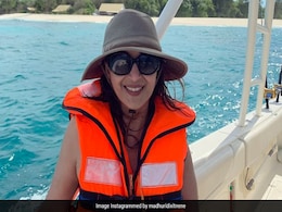 Madhuri Dixit's Million Dollar Smile Almost Eclipses The Backdrop In This Holiday Throwback Madhuri Dixit's Million Dollar Smile Almost Eclipses The Backdrop In This Holiday Throwback