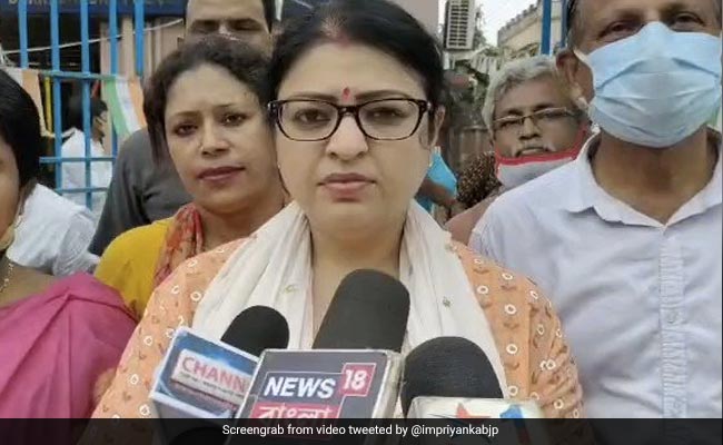 BJP's Bypoll Pick Against Mamata Banerjee Gets Poll Body Notice For Model Code Violation