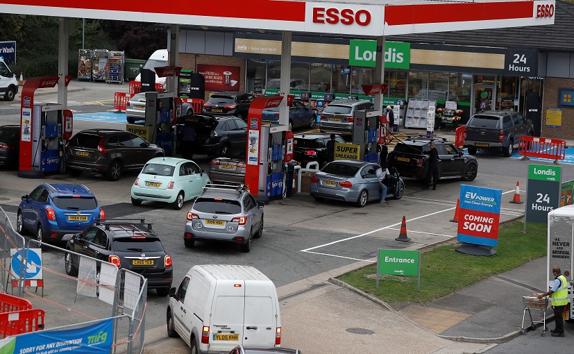 BP Says Nearly A Third Of Its UK Fuel Stations Running On Empty