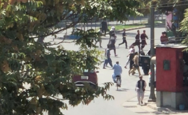 Taliban Fire In Air To Disperse Anti-Pak Protests, Videos Capture The Panic