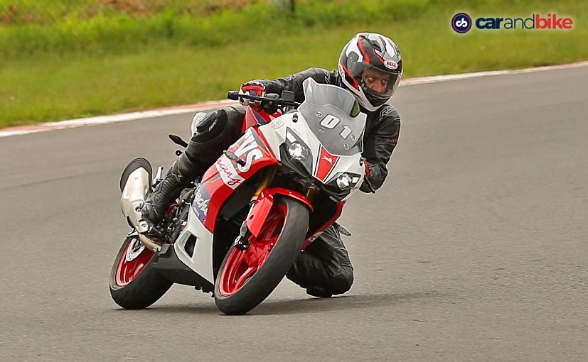 2021 TVS Apache RR 310 Built To Order Track Review
