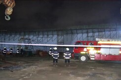 Portion Of Under-Construction Flyover Collapses In Bandra Kurla Complex Portion Of Under-Construction Flyover Collapses In Bandra Kurla Complex