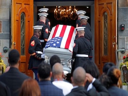 One Of The Last US Marines Killed In Afghanistan Returns Home In Casket One Of The Last US Marines Killed In Afghanistan Returns Home In Casket