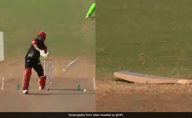 CPL 2021: इस गेंदबाज ने तोड़ दिया विस्फोटक क्रिस गेल का बल्ला, हैरत में पड़ गए 'यूनिवर्स बॉस'- Video