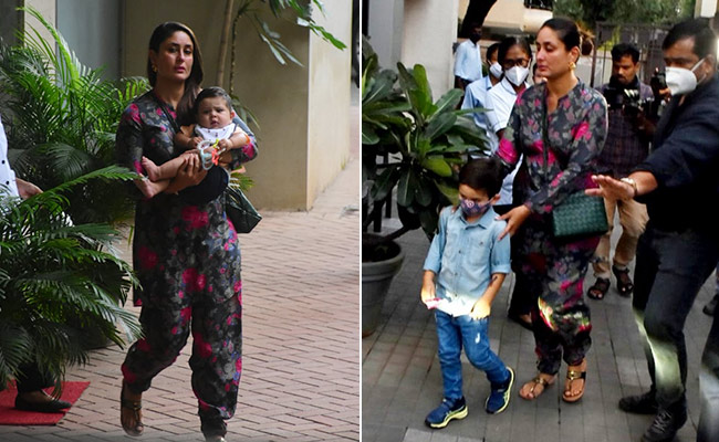Kareena Kapoor Attends Niece Inaaya's Birthday Party With Baby Jeh And Taimur. Pics Here