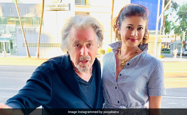 "Such An Honour": Pooja Batra Posts Pics With Al Pacino From Los Angeles