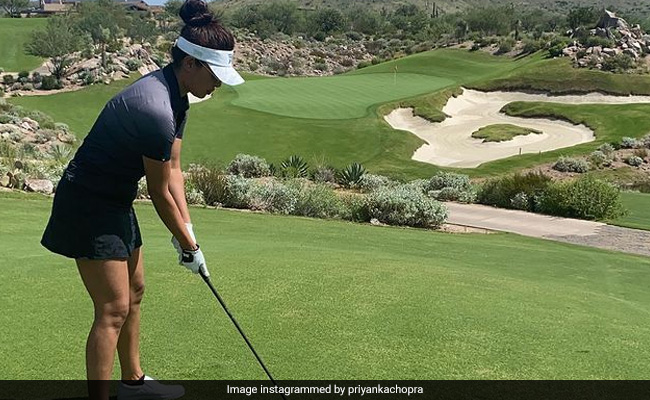 When Priyanka Chopra And Nick Jonas Spent The Day Playing Golf