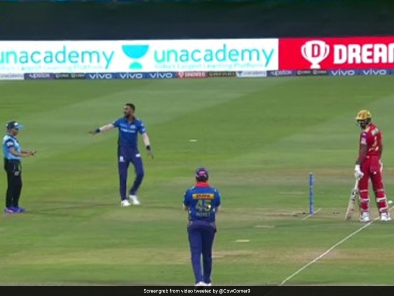 IPL 2021, MI vs PBKS: Rohit Sharma, Krunal Pandya Display Sportsmanship, Withdraw Run Out Appeal Against KL Rahul. Watch