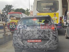 Upcoming Citroen C3 Premium Hatchback Spotted Testing In India