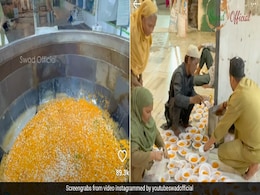 Watch: Ajmer Sharif Dargah Uses 1866kg Rice, Sugar To Cook Delicious Meethe Chawal Watch: Ajmer Sharif Dargah Uses 1866kg Rice, Sugar To Cook Delicious Meethe Chawal