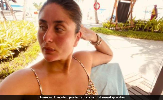 The Many Moods Of Kareena Kapoor. This One Is A "Post Lunch Stare" From Maldives