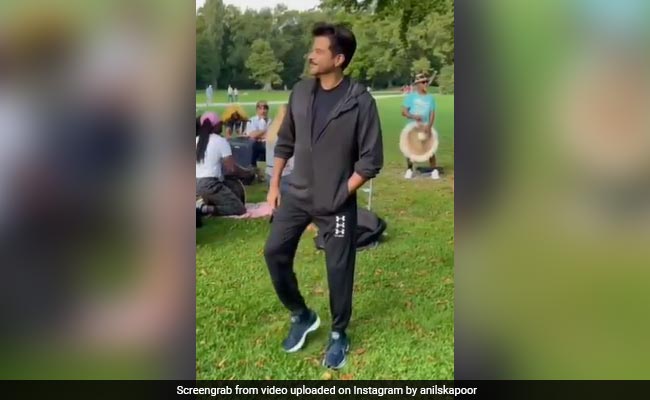 Here's Why Anil Kapoor Couldn't Help But Dance In A Park In Munich