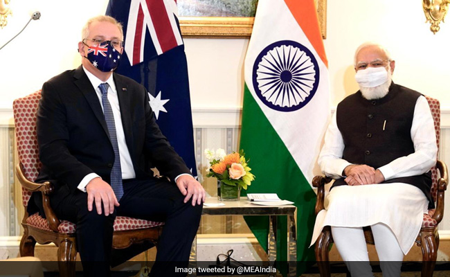 Australia's Scott Morrison Says Ukraine To Figure In His Talks With PM