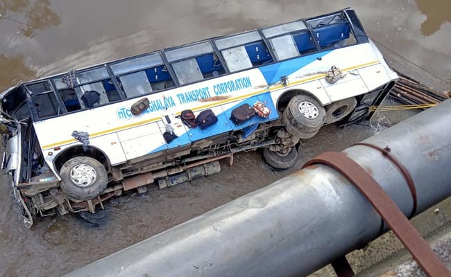 Meghalaya Bus Accident Deaths At 8 After 2 More Bodies Found In River