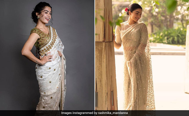 Rashmika Mandanna Is Taking Her Love For Sarees To Ultra Glam New Heights