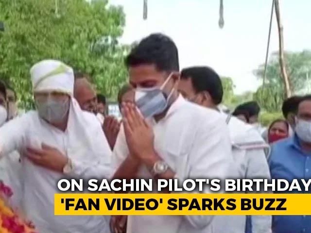 Ahead Of Sachin Pilot's Birthday, 'Fan Video' Sparks Buzz In Rajasthan