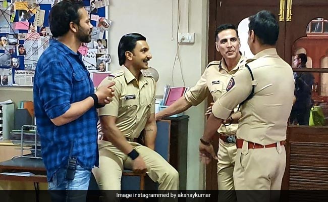 Not In Real Life: Cop On Akshay, Ajay, Ranveer Pic. Actor's Response