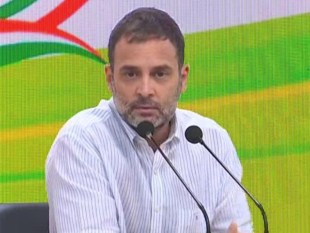 "Monetisation Happening For Few Industrialists," Says Rahul Gandhi