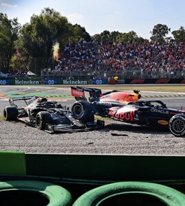 Italian GP: Max Verstappen Gets 3-Place Grid Penalty After Crash With Lewis Hamilton